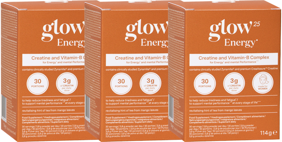 Pacchetto da 3 Glow25 Energy®