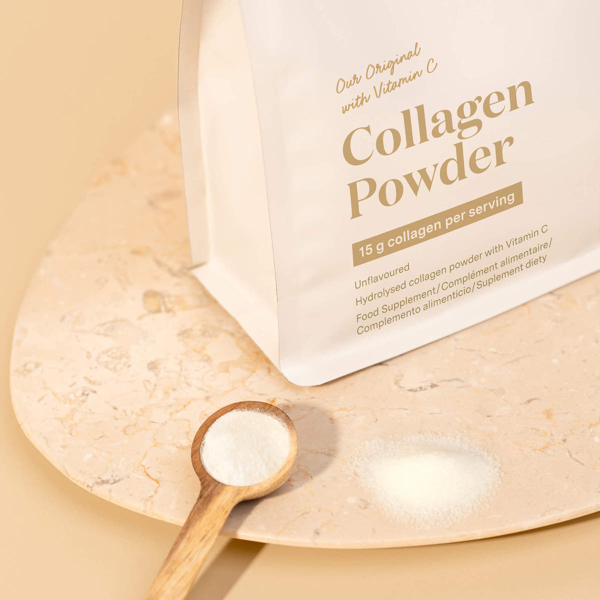 Pack of collagen powder